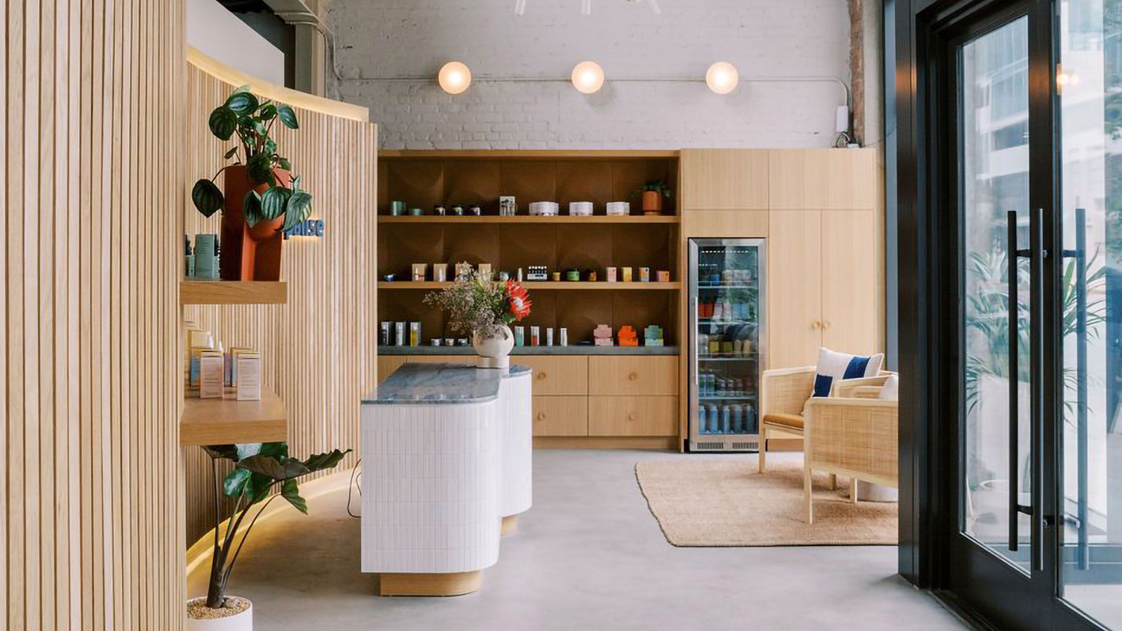 Reload wellness center entrance